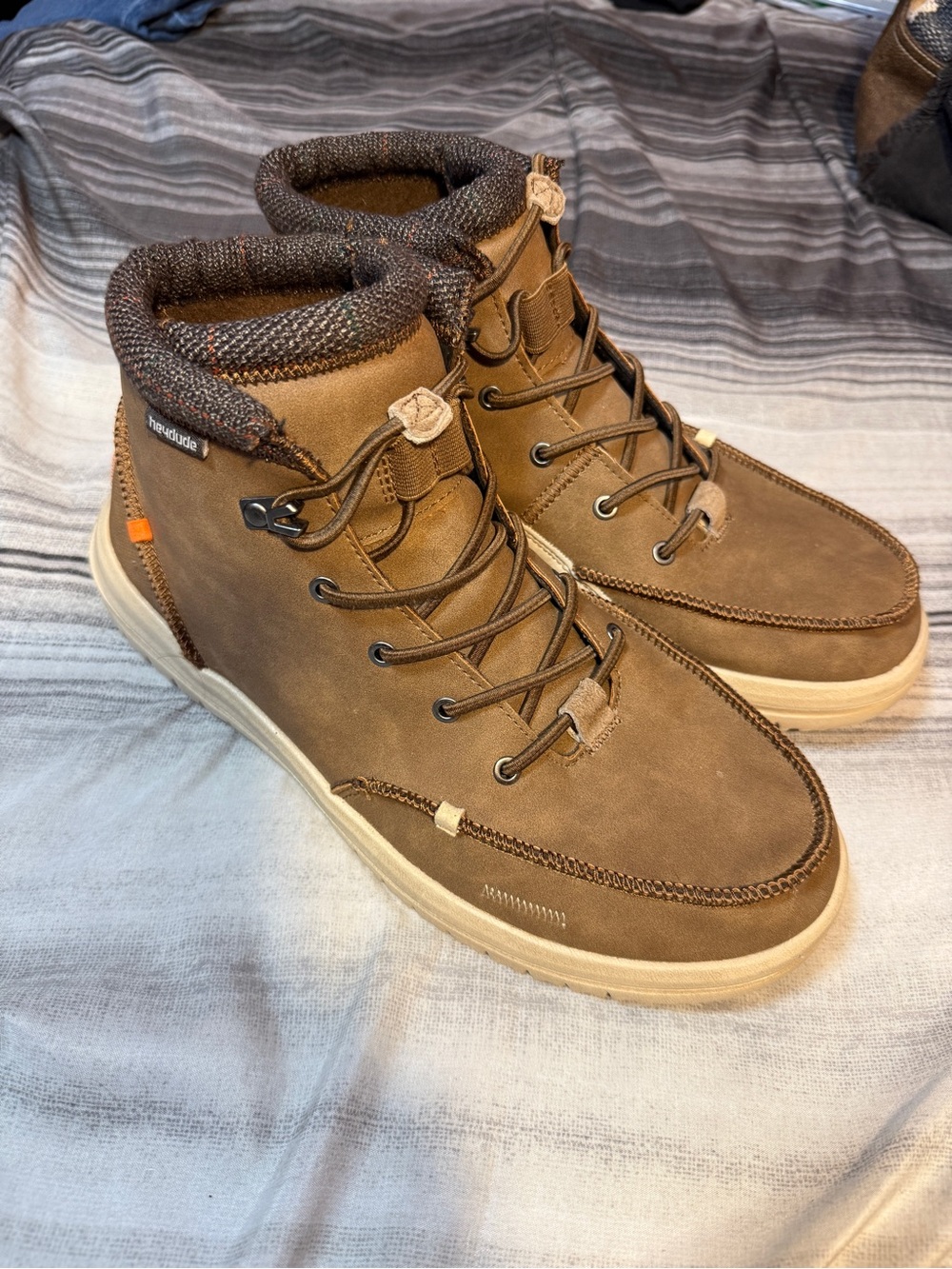 Sz 11 Hey Dude Bradley Slip on Boots